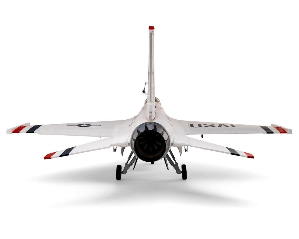E-flite EFlite F16 F-16 Thunderbird 80mm BNF Basic EDF Jet Airplane AS3X & SAFE