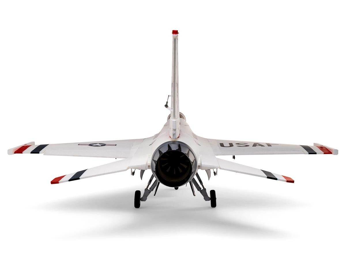 E-flite EFlite F16 F-16 Thunderbird 80mm BNF Basic EDF Jet Airplane AS3X & SAFE