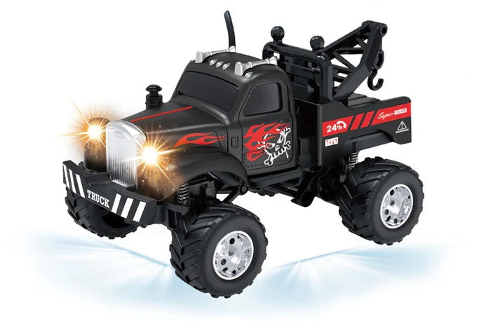 1:64 R/C Q-version Rescue Vehicle With APP control HG4-230 Black