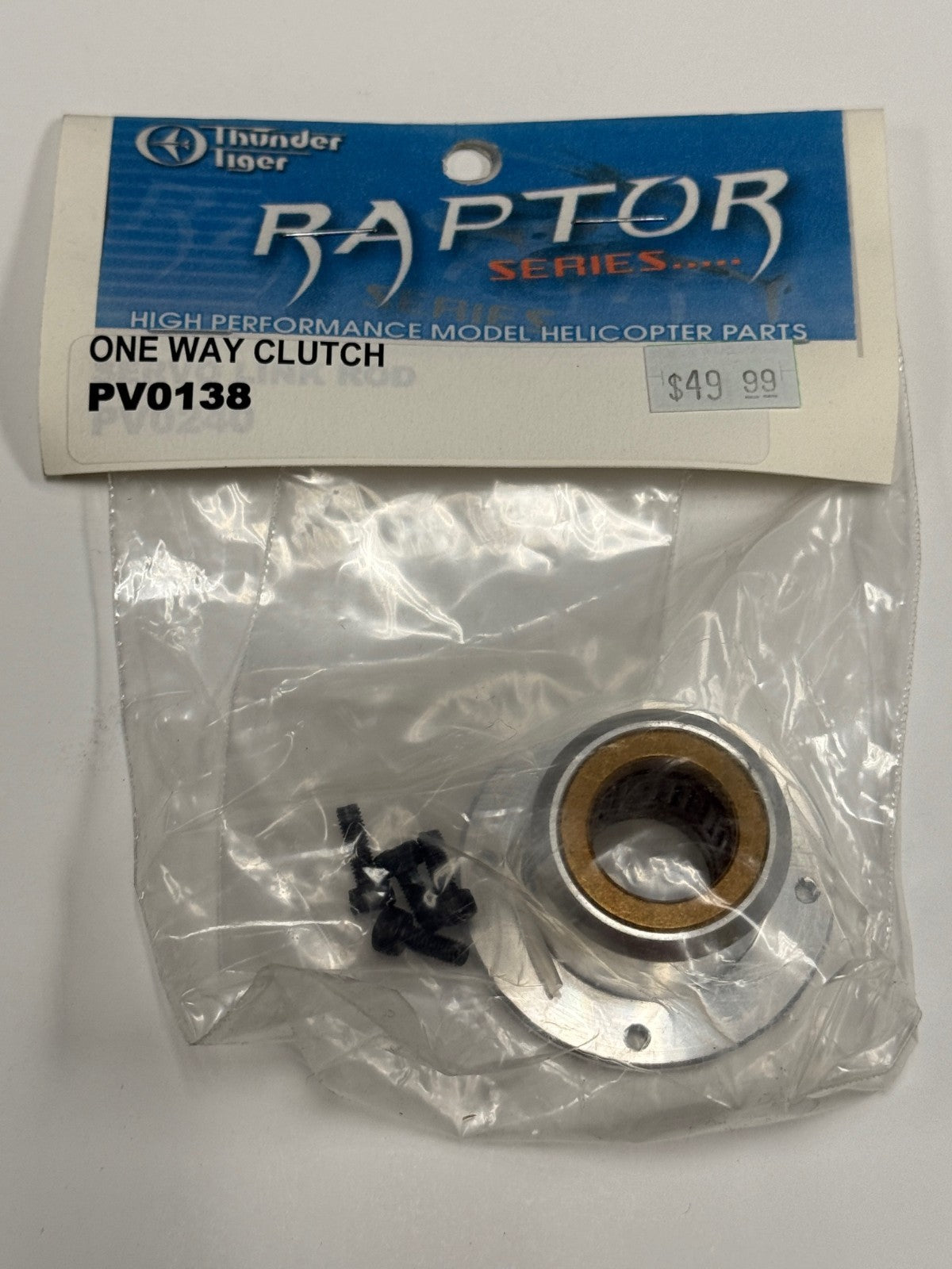 New Thunder Tiger TT RC Helicopter Raptor .60 .90 60 90 PV0138 One Way Clutch