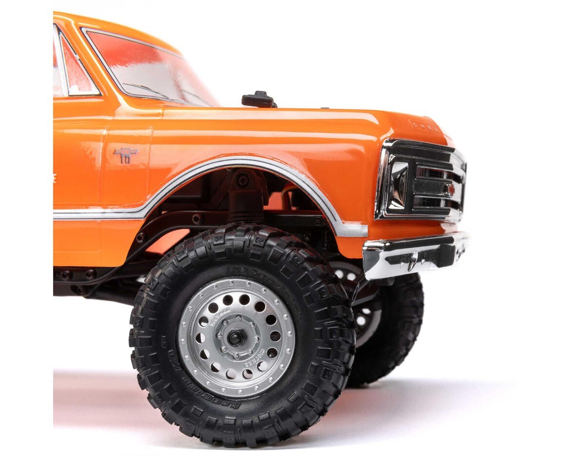 Axial SCX24 1967 Chevrolet C10 1/24 4WD RTR Scale Mini Crawler Orange w/ 2.4GHz