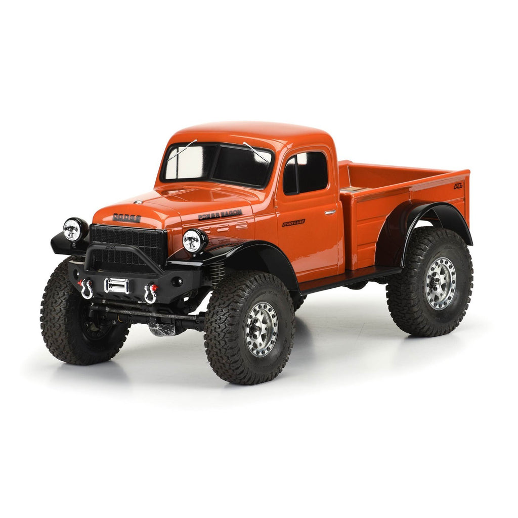 ProLine PRO349900 1946 Dodge Power Wagon Clear Body 12.3" WB 1/10 RC Crawler