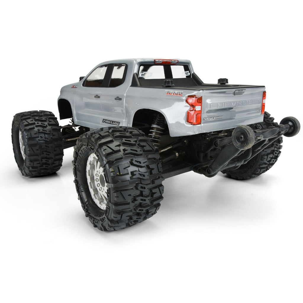 1/10 2019 Chevy Silverado Z71 Trail Boss Clear Body: Stampede 4x4 PRO350600