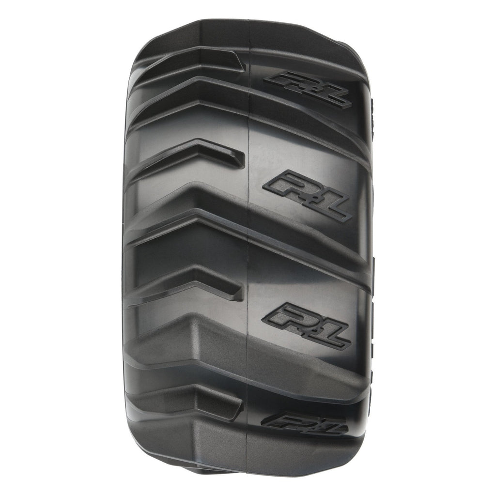 Pro-Line Racing Dumont 2.8 Sand/Snow MTD Raid Black Wheels F/R (PRO1019310)