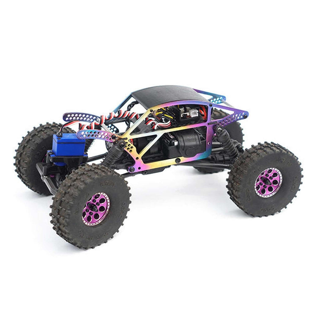 Bettle Titanium Comp Chassis, Rainbow Version for TRX-4M FRU2280