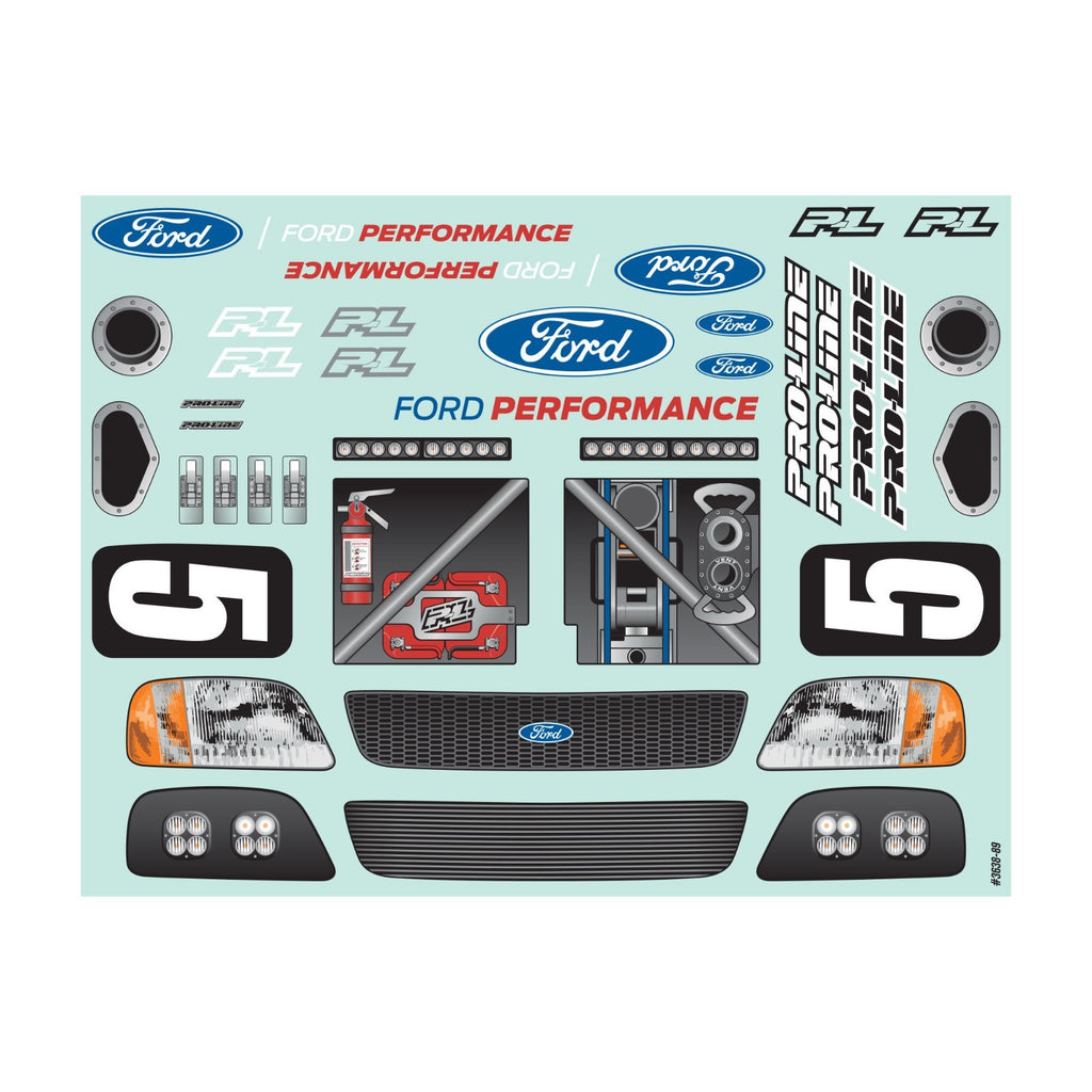 ProLine Racing PreCut 1997 Ford F-150 Trophy Truck Clear Body : ARRMA 4S Mojave