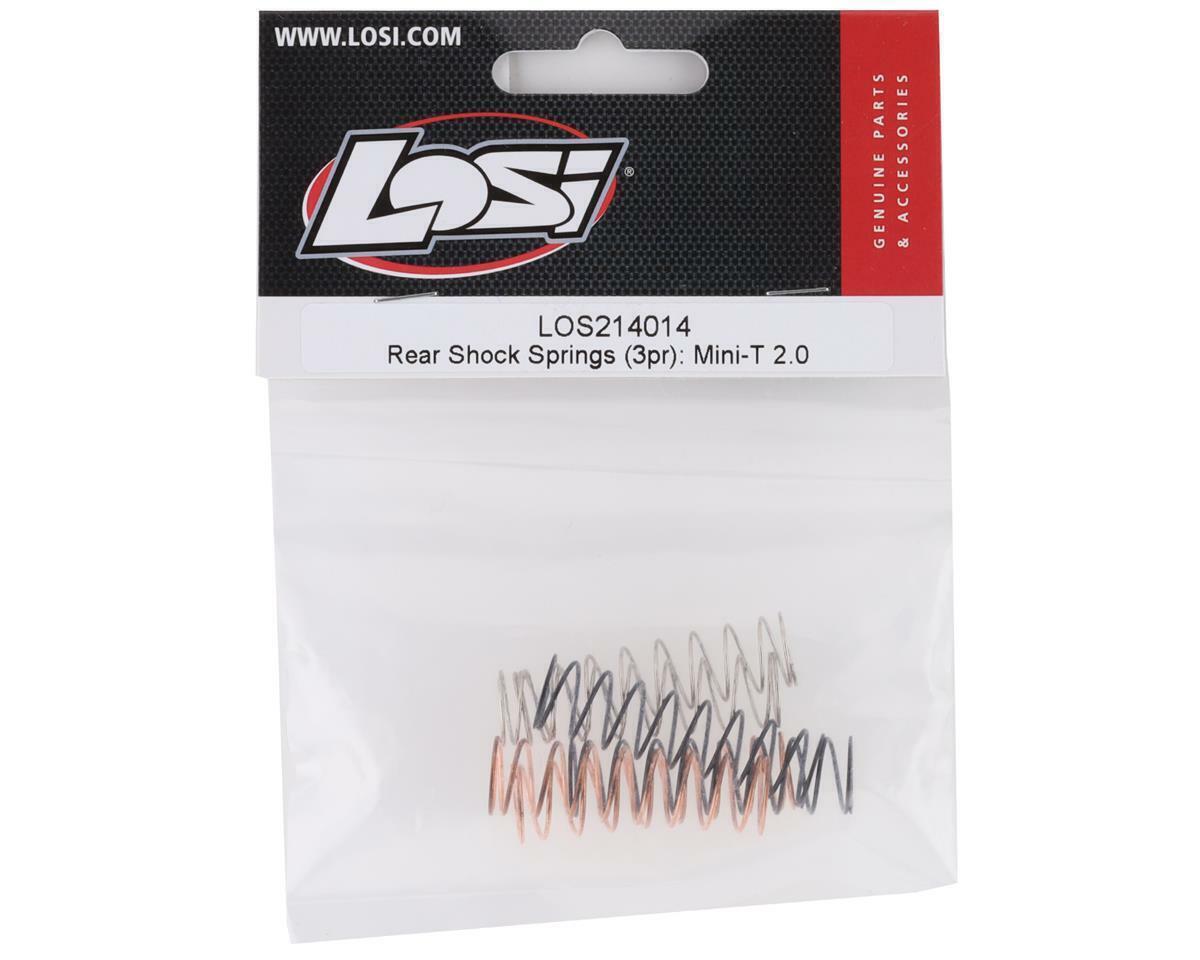 Losi Mini-T MiniT RC Remote Control Truck 2.0 Rear Shock Springs (3) LOS214014