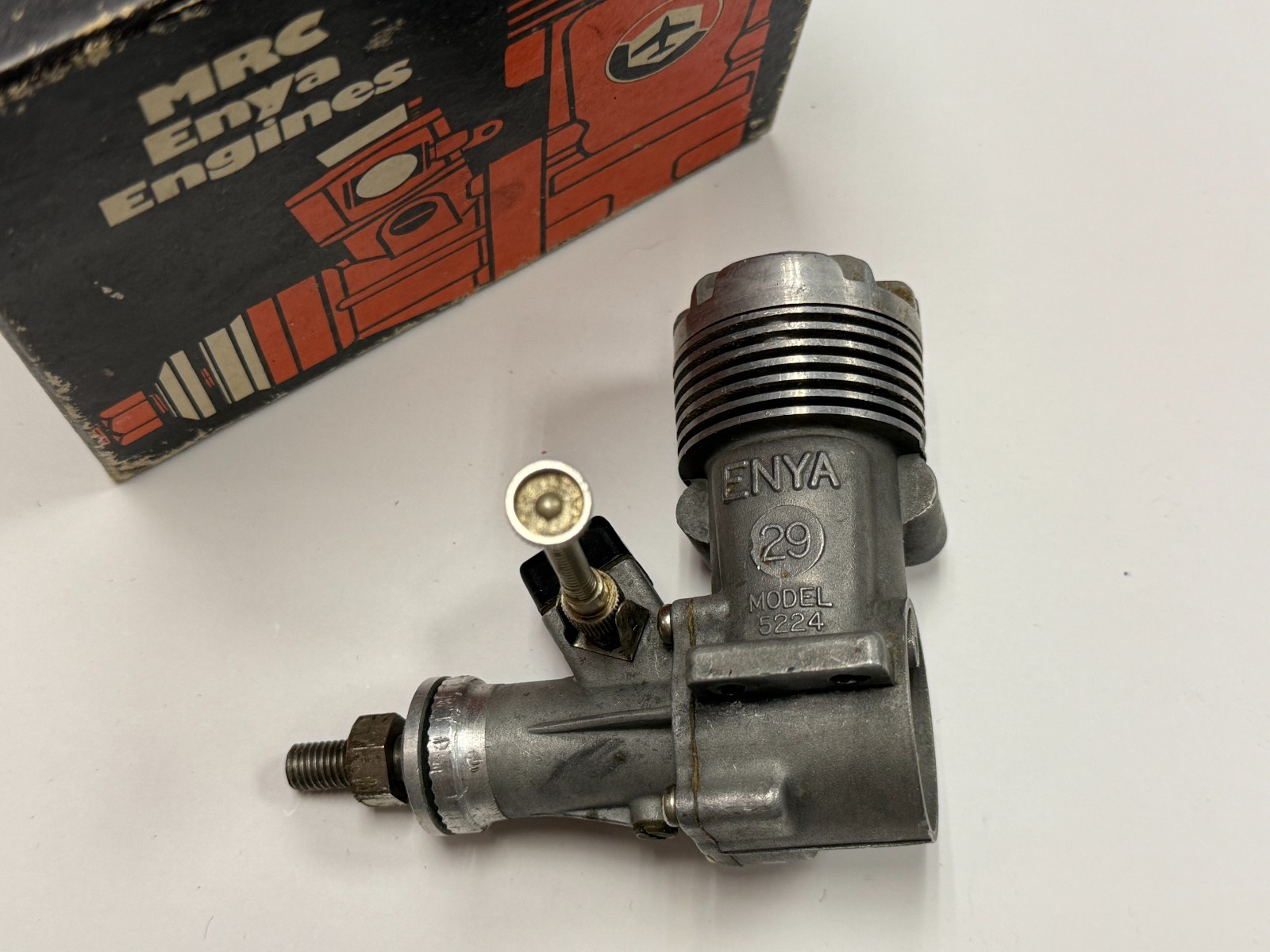 Excellent Enya .29 29 Two Stroke Nitro CL FF Control Line Model Airplane Engine
