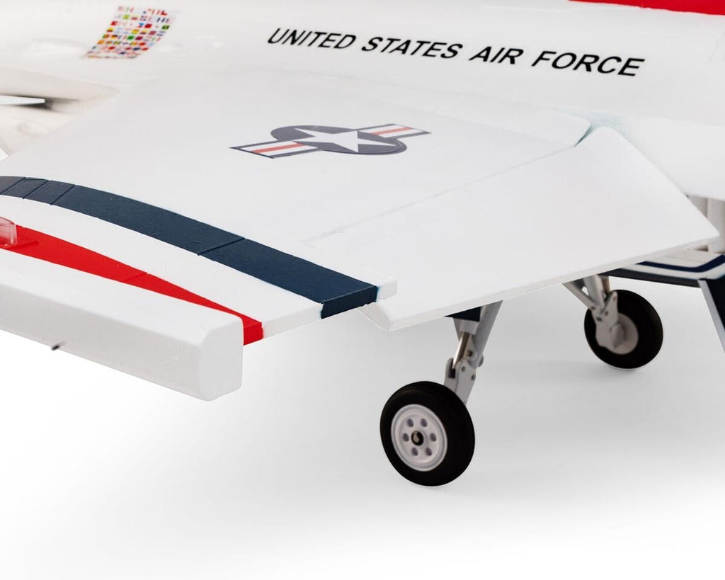 E-flite EFlite F-16 F16 Thunderbird 80mm BNF EDF Jet Airplane w/AS3X & SAFE
