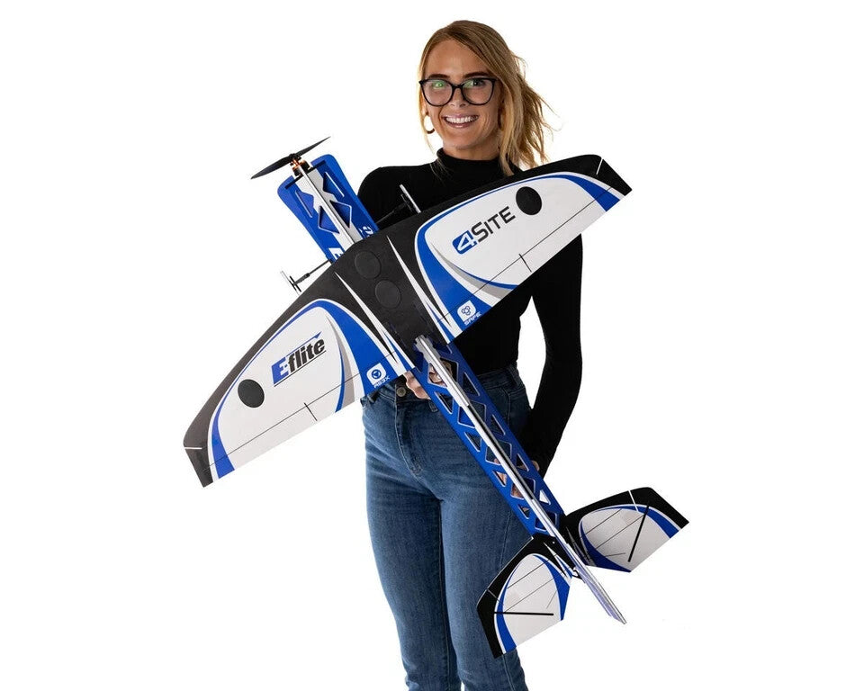 E-flite EFlite 4-Site 3D FF (Flat Foamy) BNF Bind-N-Fly Basic Electric Airplane