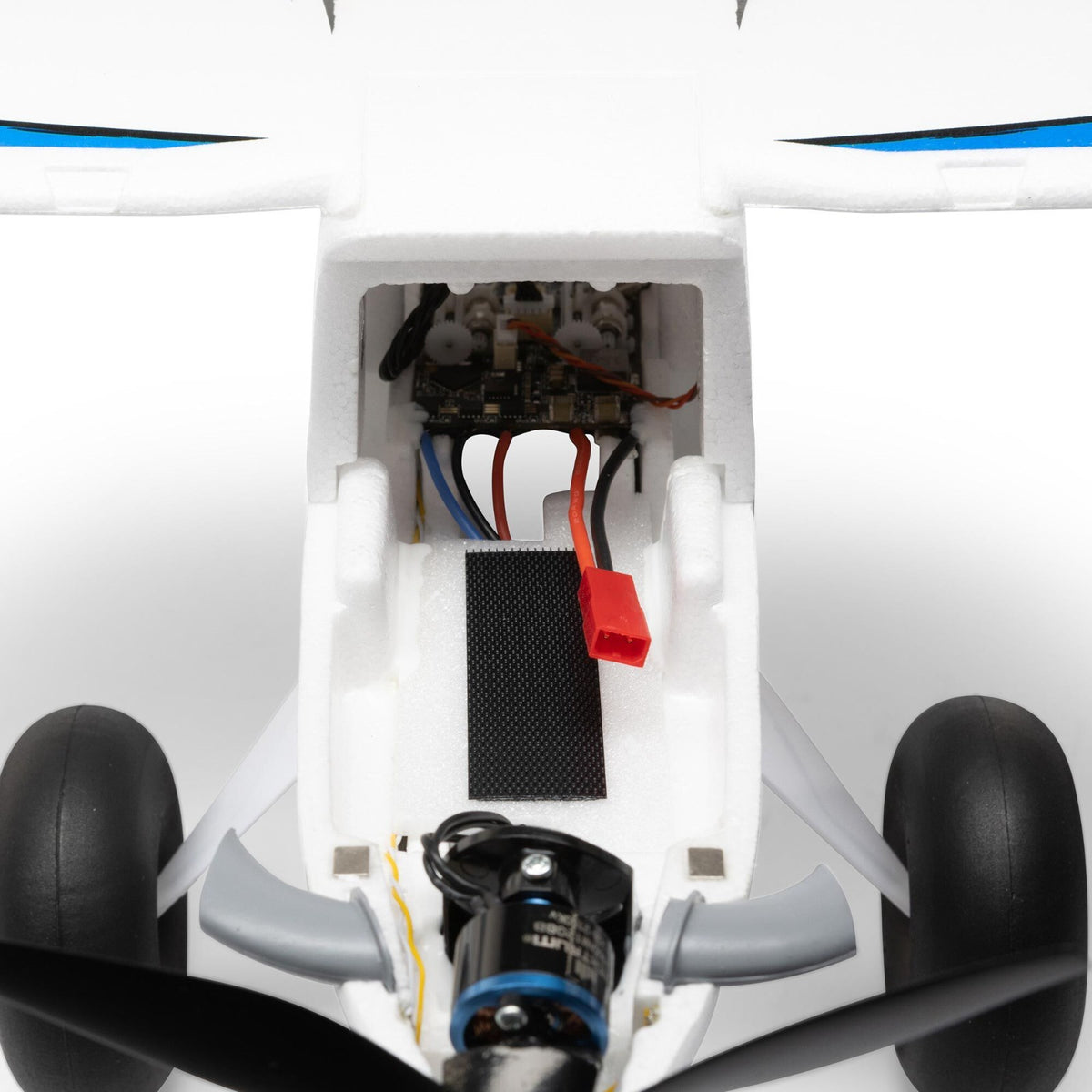 E-flite EFLU8950 UMX Turbo Timber Evolution BNF Basic Electric Airplane (700mm)
