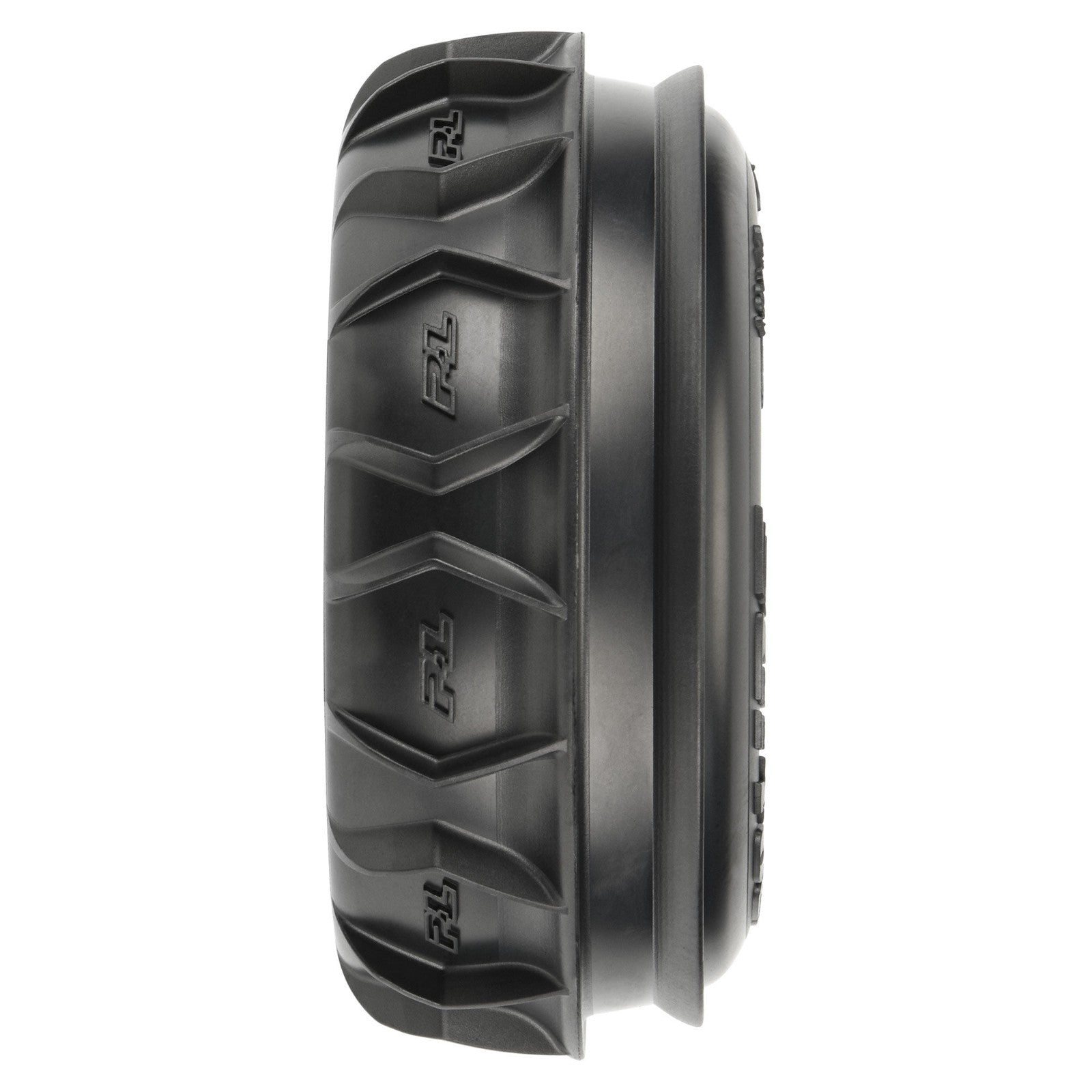 Proline 1/10 Dumont Front Paddle/Rib 2.2"/3.0" SC Mounted 12mm Black Raid (2)