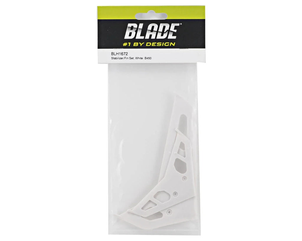 Blade RC Helicopter Stabilizer Fin Set (White) 450 X 450X 330 S 330S BLH1672