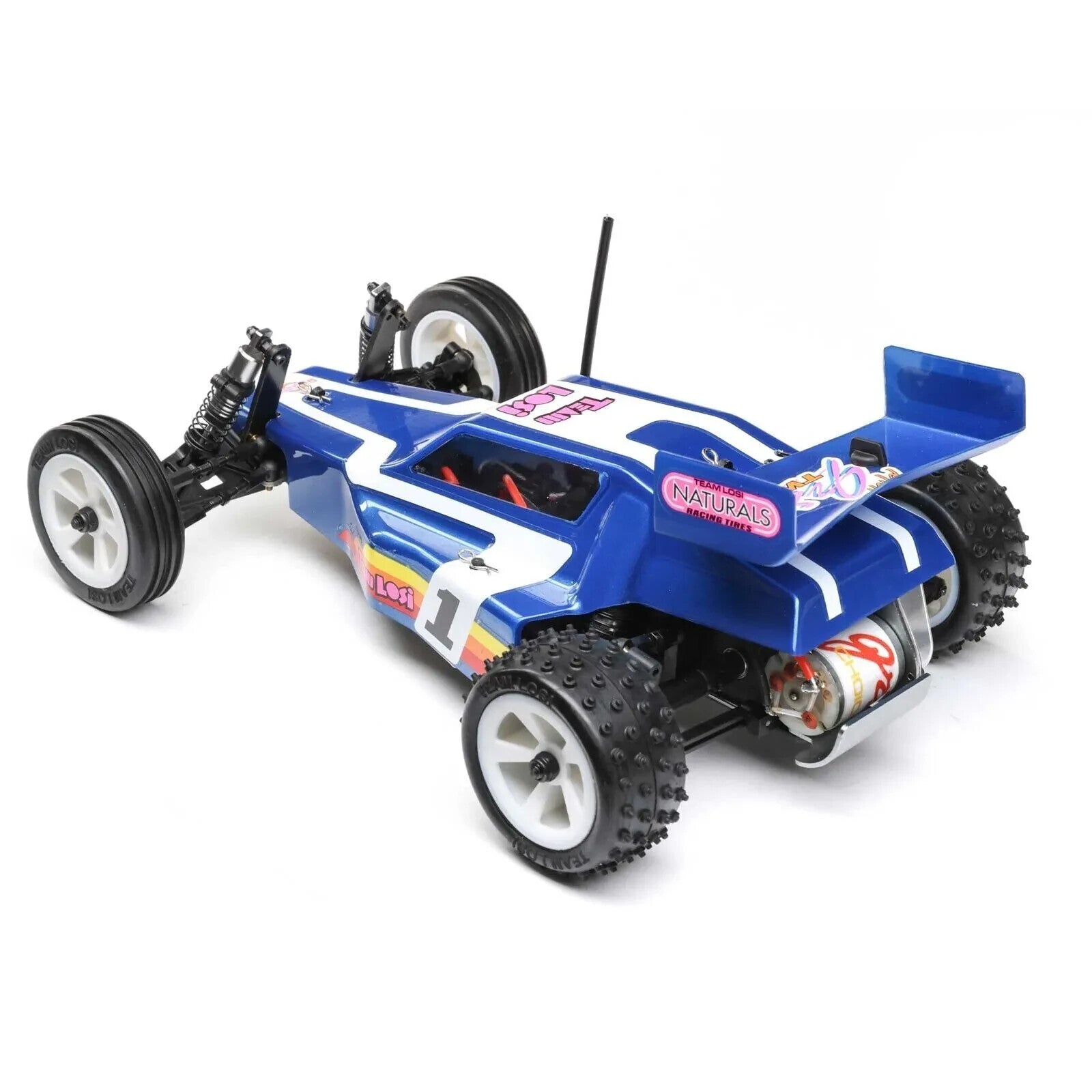 Losi JRX2 1/16 Scale RTR Ready To Run RC Remote Control Buggy Blue LOS01020T2