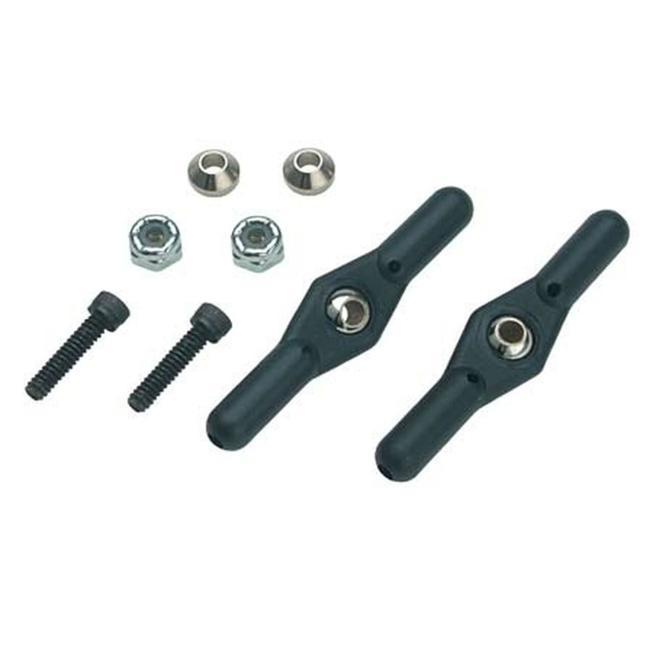 Hangar 9 RC Remote Control Airplane 4-40 Double HD Ball Link (2) HAN3619