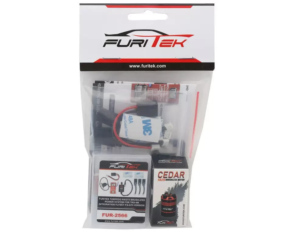 Furitek Torpedo RXGT5 Brushless Power System for Traxxas TRX4M FUR2566 FUR2566