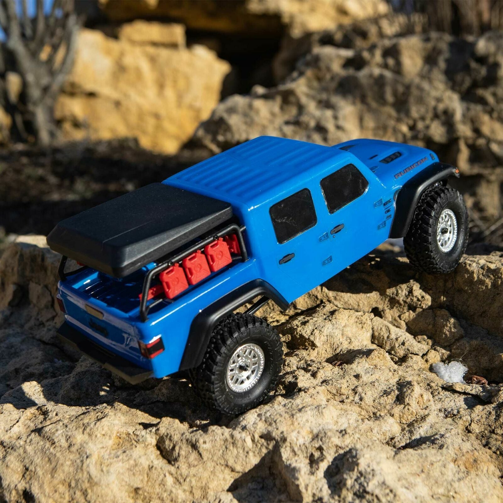 Axial SCX24 Jeep JT Gladiator RC Truck 1/24 4WD Rock Crawler Brushed RTR Blue