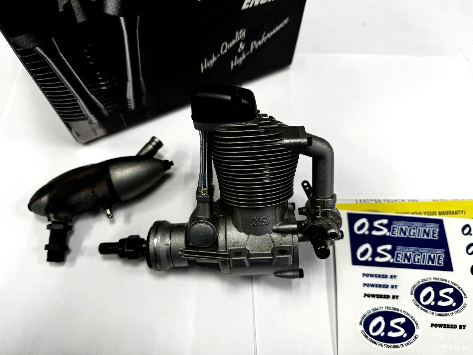 OS .95 95 FS Four Stroke RC Nitro Airplane Engine With Muffler FS95V OSMG0900