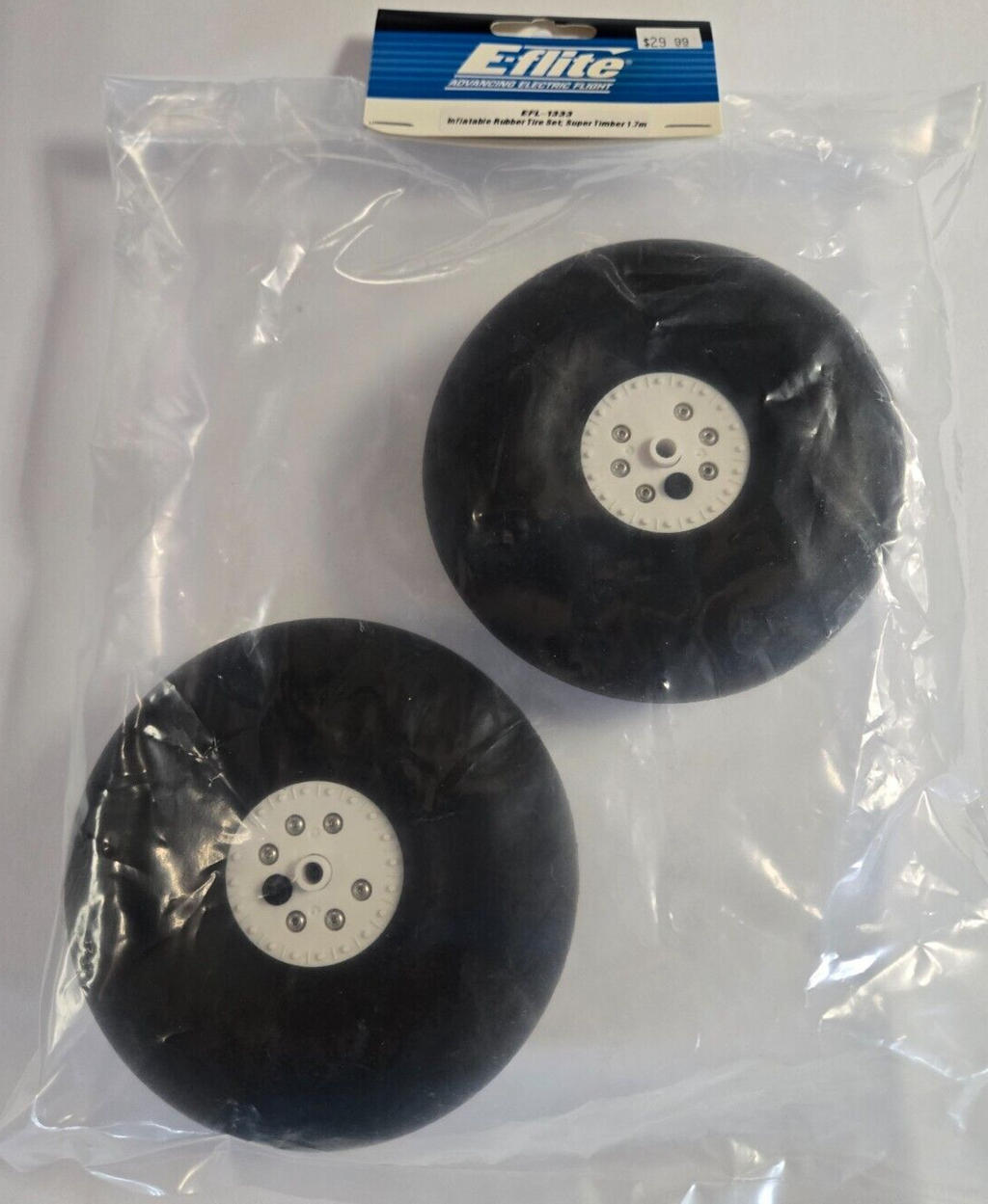 E-Flite EFlite EFL-1333 Super Timber 1.7m Inflatable Tundra Tire Set EFL1333