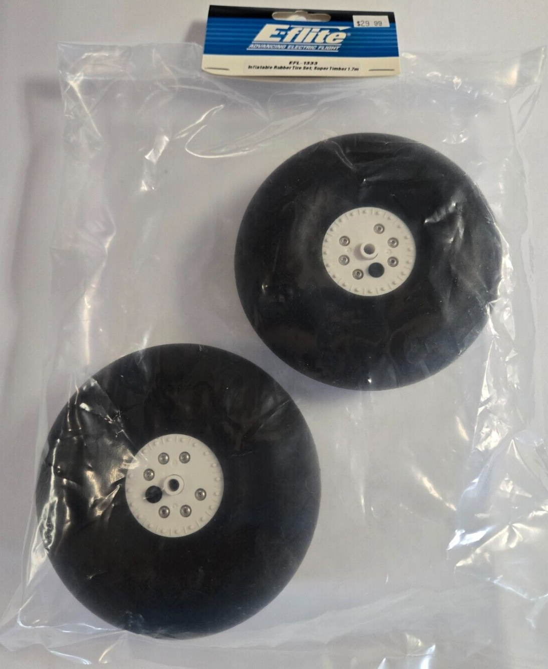 E-Flite EFlite EFL-1333 Super Timber 1.7m Inflatable Tundra Tire Set EFL1333