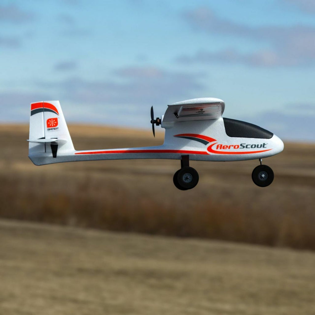 HobbyZone AeroScout S 2 1.1m RTF Trainer Electric Airplane (1095mm) HBZ380001