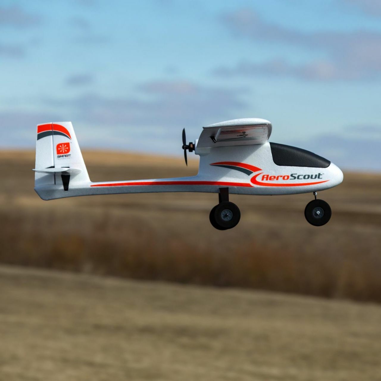 HobbyZone AeroScout S 2 1.1m RTF Trainer Electric Airplane (1095mm) HBZ380001