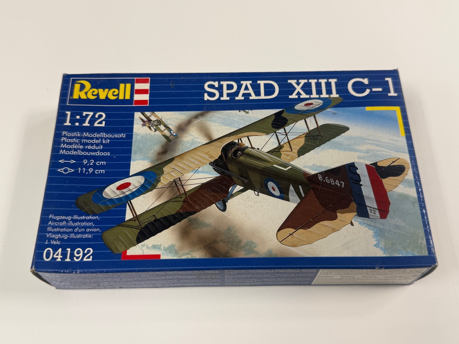 Revell 1/72 1:72 WWI SPAD XIII C-1 Bi-Plane # 04192 Complete New