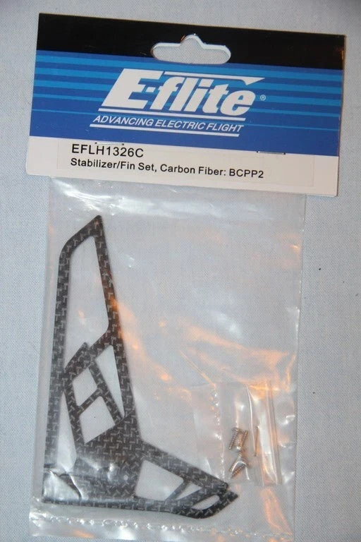 Eflite E-flite Blade CP Pro 2 RC Helicopter Carbon Fiber Fin Set EFLH1326C