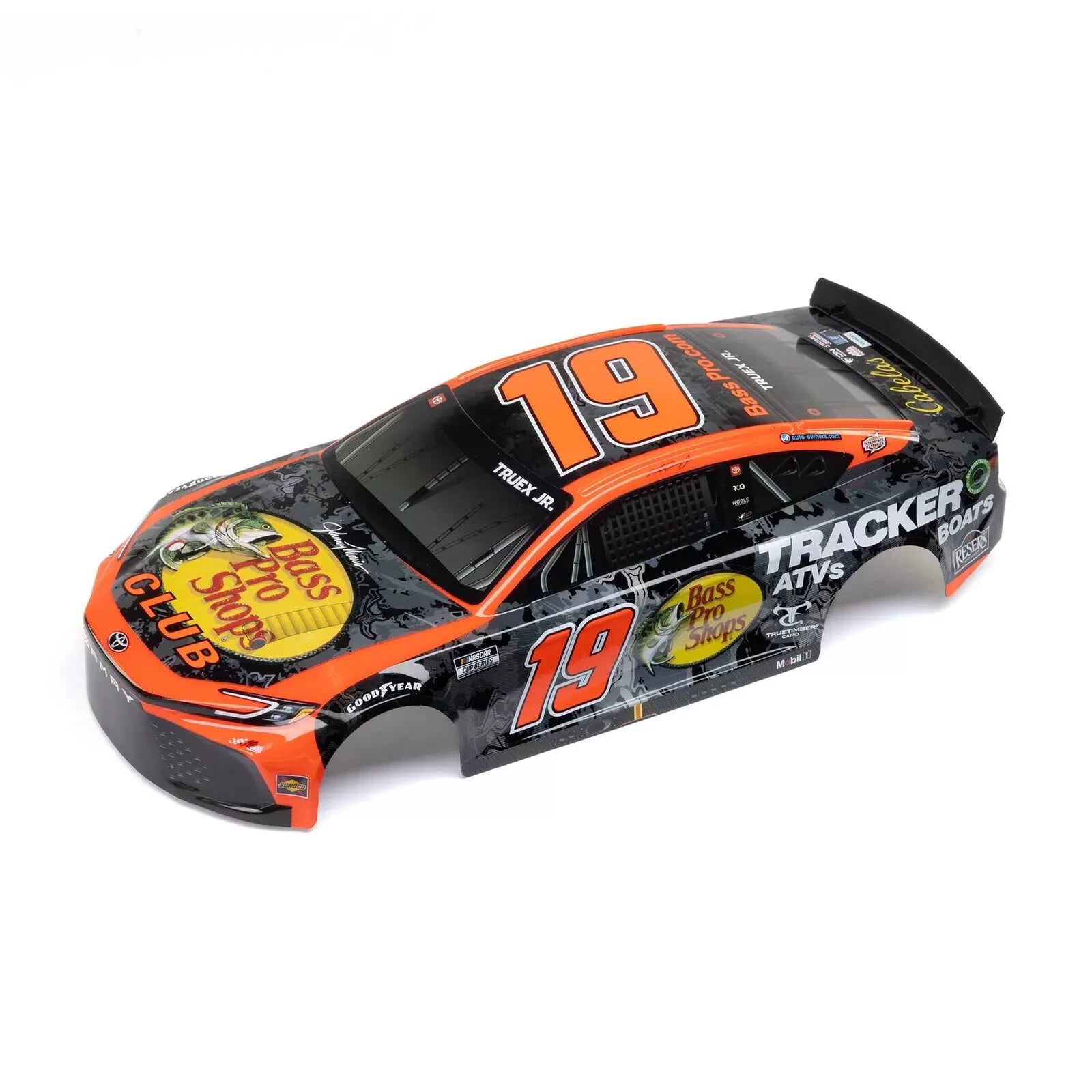 Losi Truex Jr #19 19 Bass Pro 2024 RC Car Body NASCAR GROM LOS-1908 LOS1908