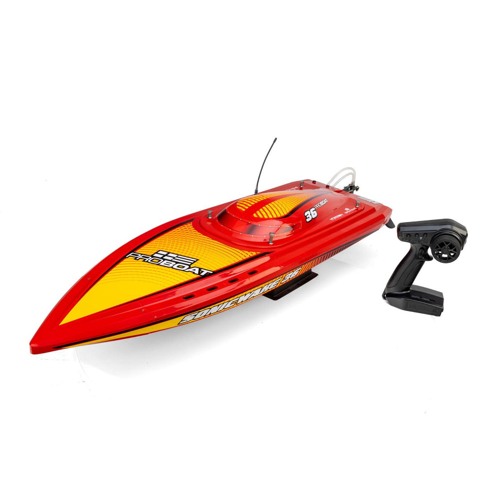 Pro Boat PRB-2171T2 Sonicwake 36 V3 Self-Righting Brushless 8S RTR Black