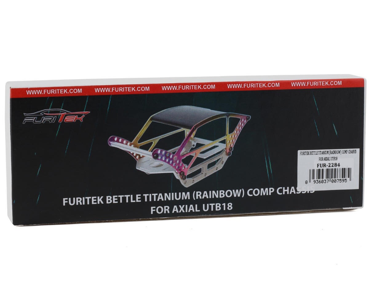 Furitek Axial UTB18 Capra Beetle Comp Chassis (Rainbow Titanium) [FTK-FUR-2284]
