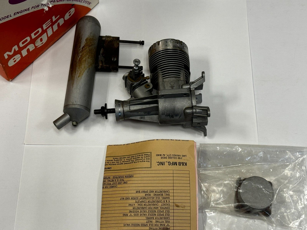 K and B K&B .65 65 Sportster Two Stroke Nitro RC Remote Control Airplane Engine
