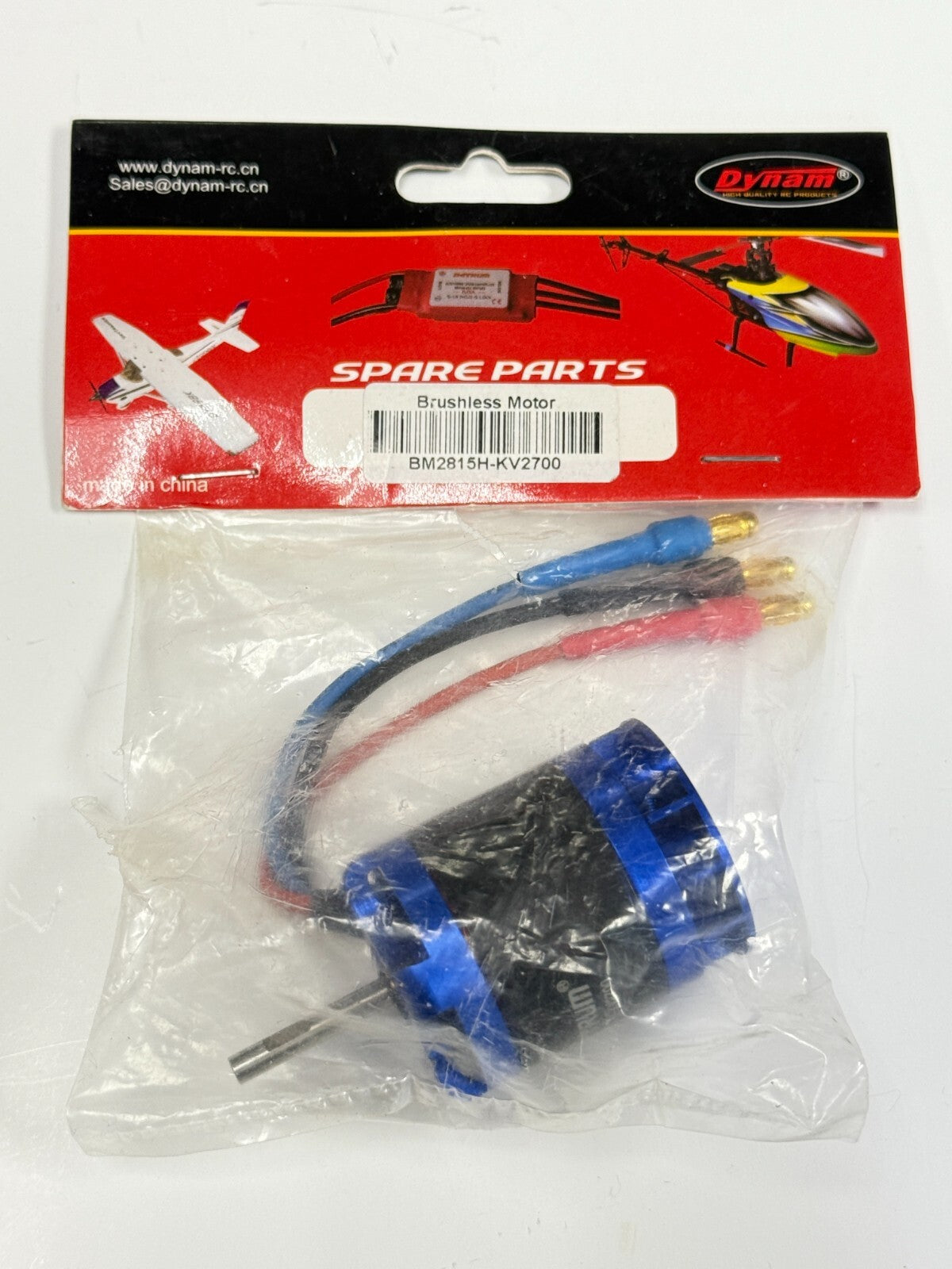 Dynam E-Razor ERazor RC Helicopter 450 Size Brushless Motor BM2815H-2700