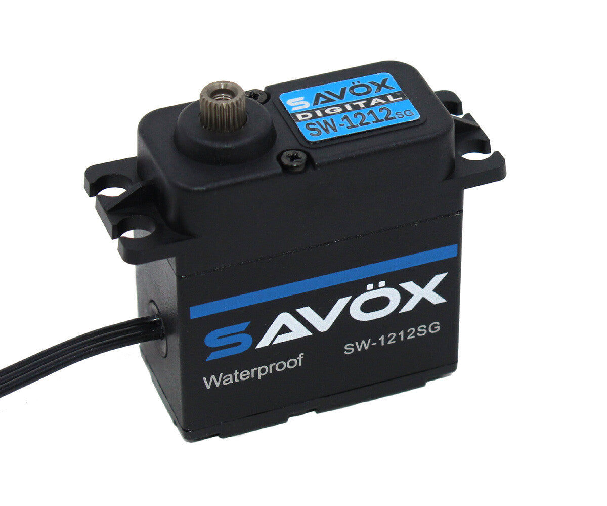 Savox SW-1212SG Waterproof High Torque High Voltage Coreless Digital RC Servo