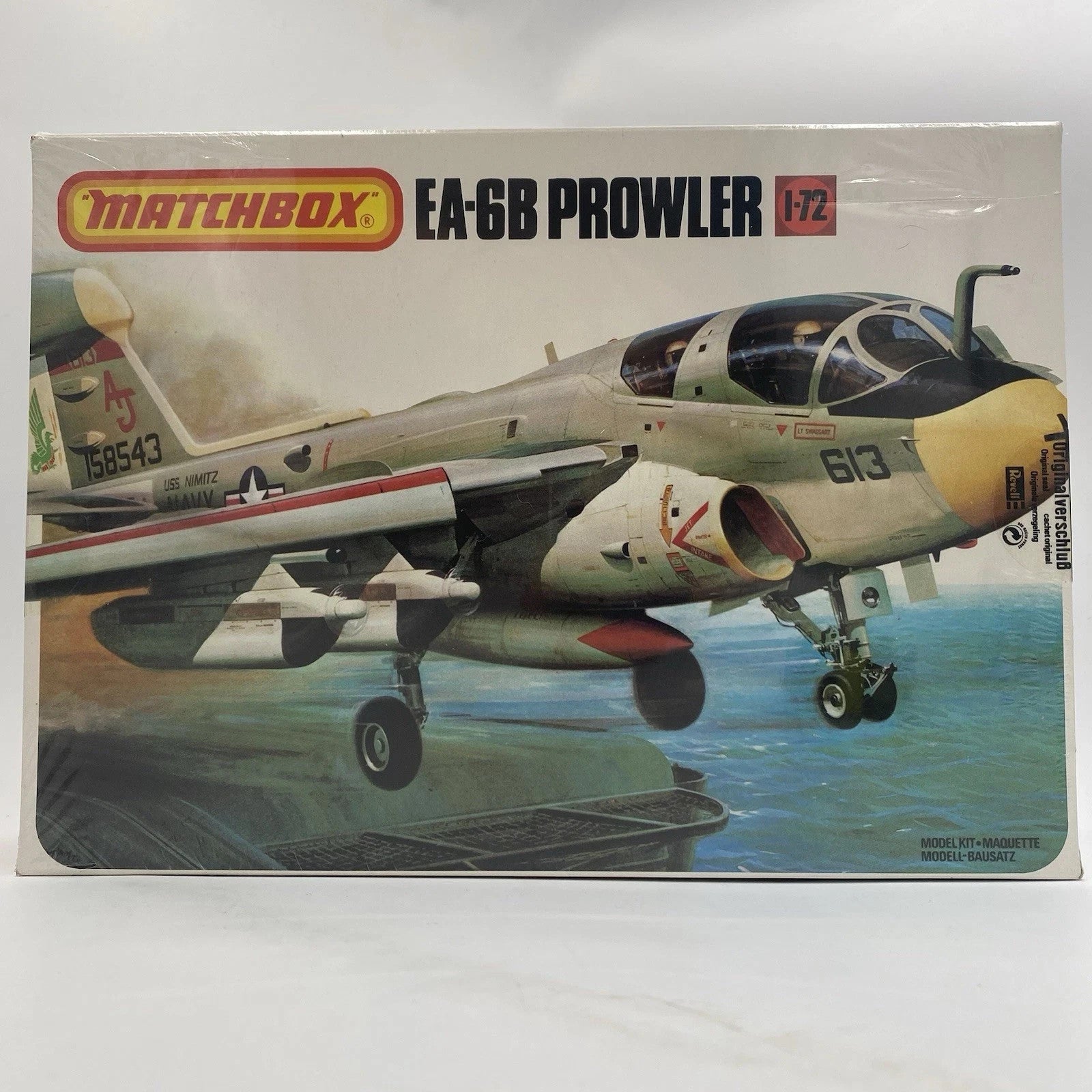 Matchbox 1/72 Grumman EA-6B Prowler Plastic Model Kit 40410 1983