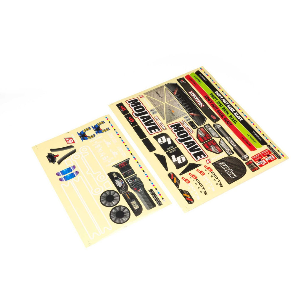 ARRMA ARA411001 1/7 Mojave 6S BLX Clear Body Shell with Decals RC Truck 411001