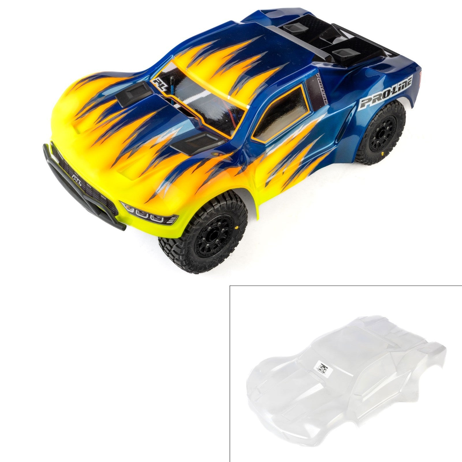 ProLine PRO370700 Pre-Cut FloTek Pulse Clear Body for Traxxas Slash Clipless