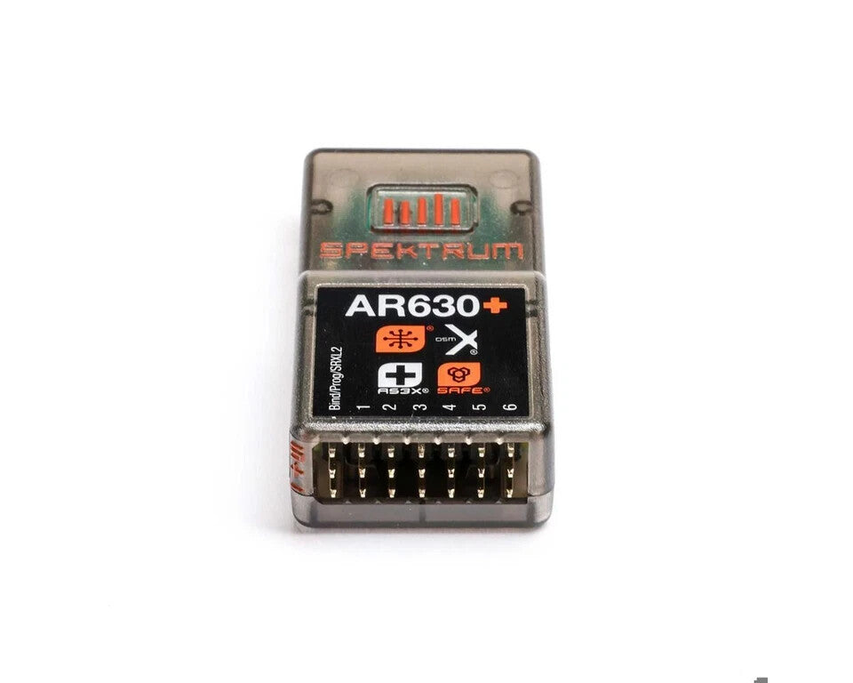Spektrum AR630+ 6 Channel W/ AS3X SAFE Technology 2.4ghz DSMX Receiver SPM-1030