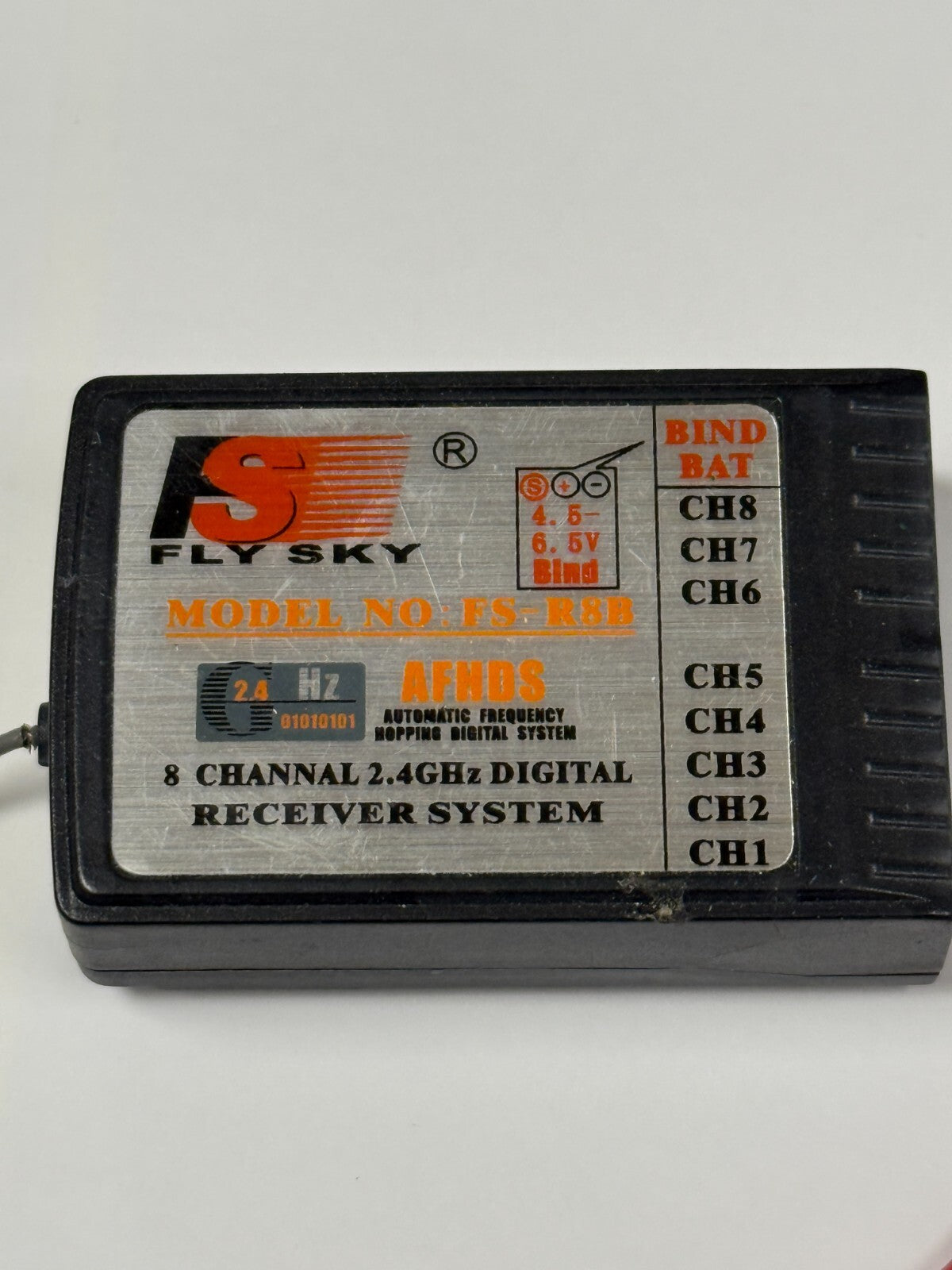 FlySky FS-R8B RC Remote Control Model Airplane / Helicopter / Drone Receiver RX