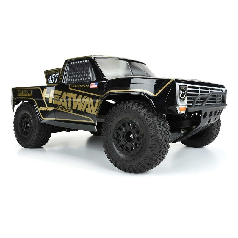 Proline Racing PRO355118 Pre-Cut 1967 Ford F-100 (Black) RC Truck Body for SC
