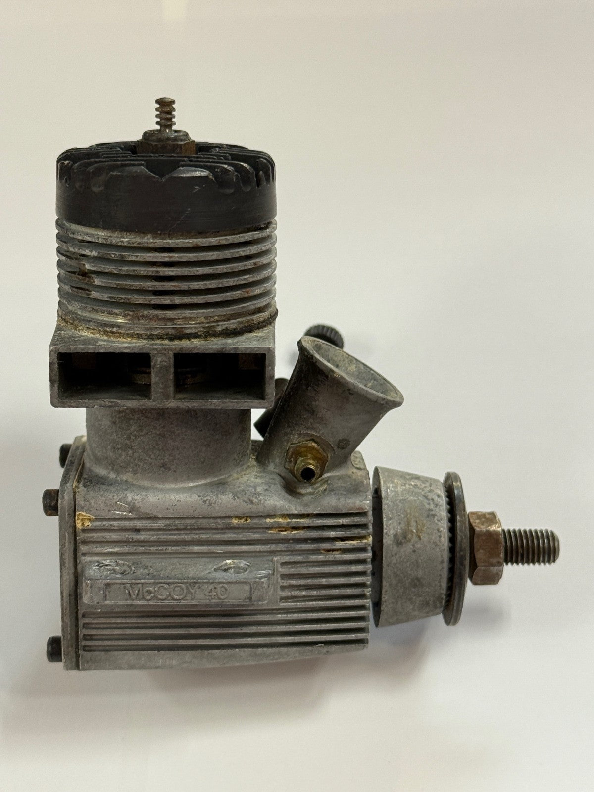 Vintage Testors Mccoy .40 40 Nitro Control Line Model Airplane Engine ...