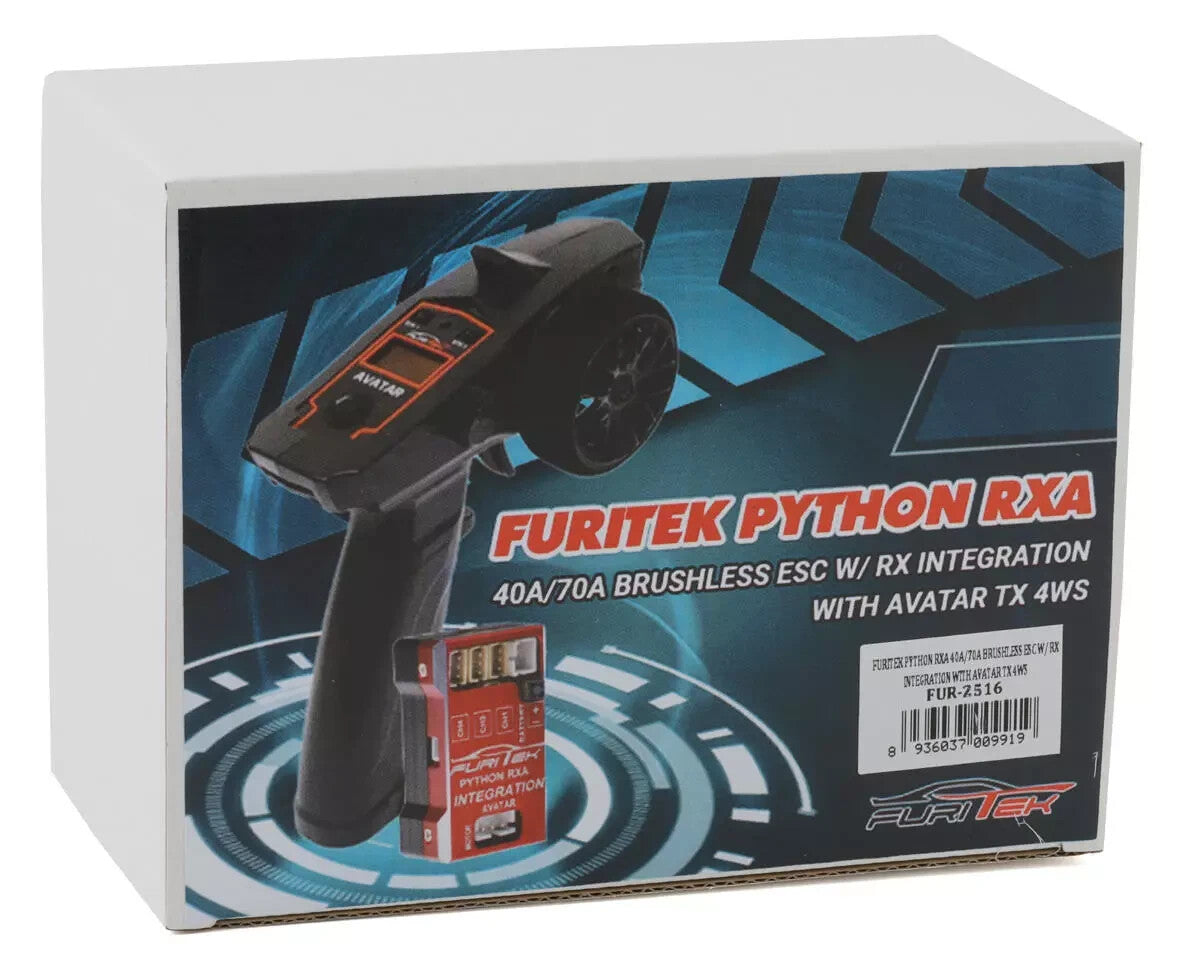 Furitek Python RXA 40A / 70A Integrated Brushless ESC/RX Combo w/Avatar TX