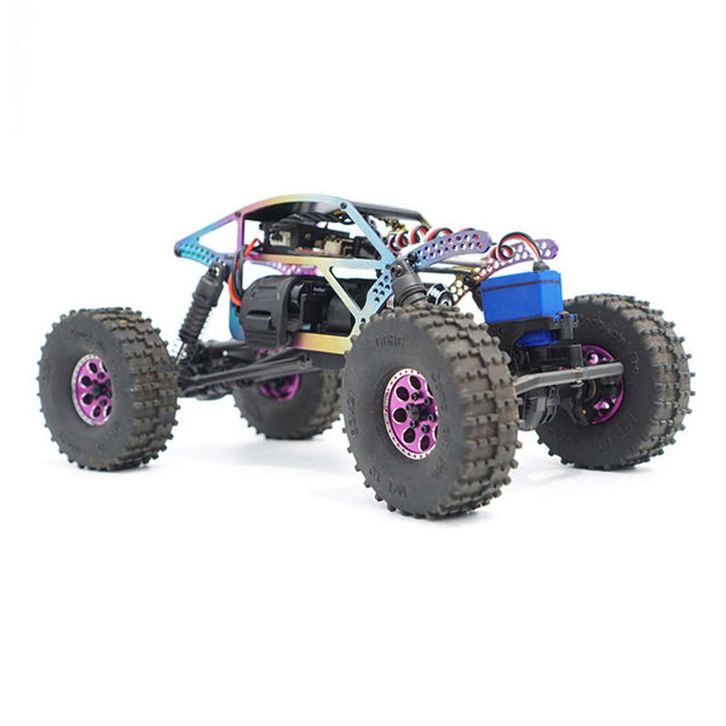Bettle Titanium Comp Chassis, Rainbow Version for TRX-4M FRU2280