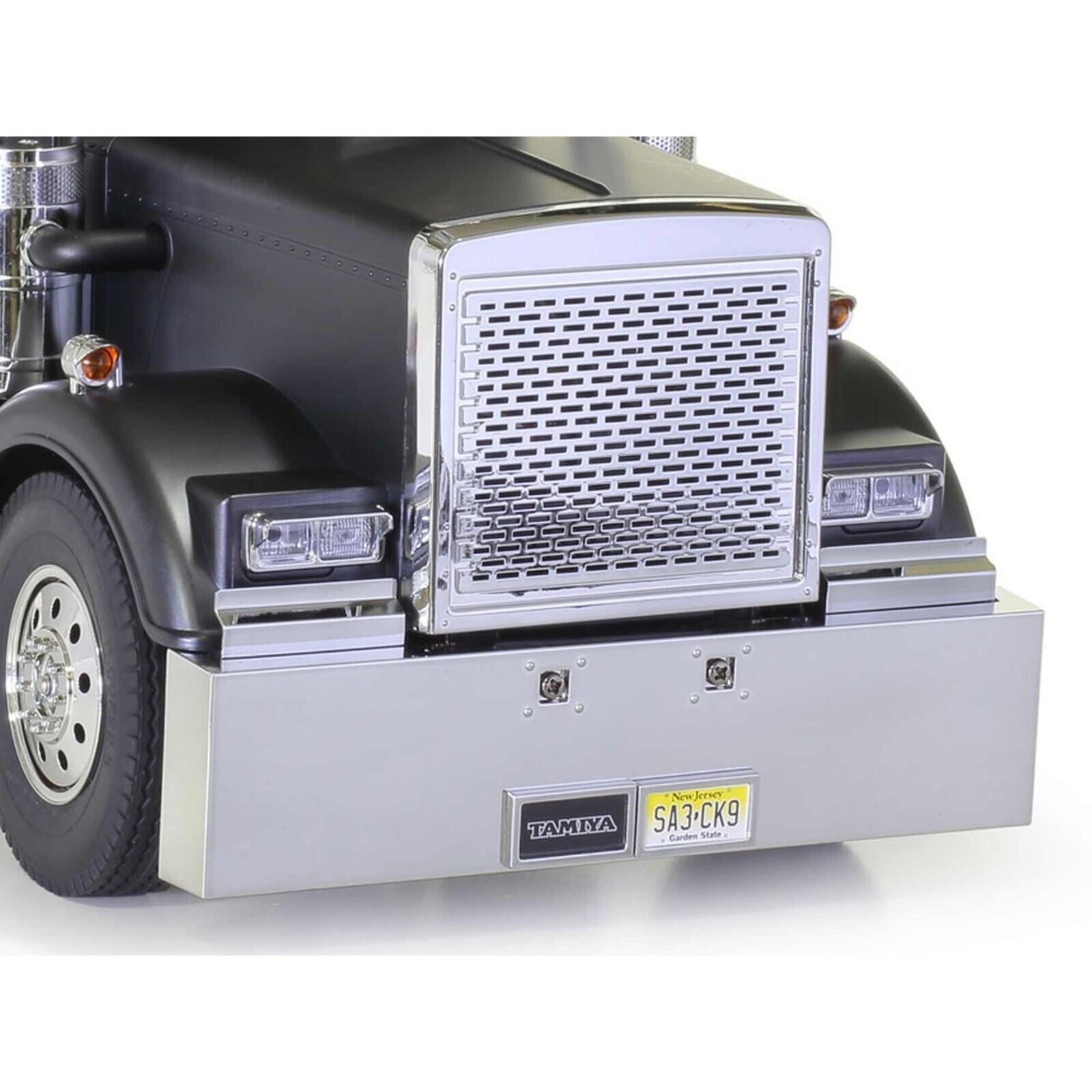 Tamiya 1/14 Grand Hauler 10X8WD Semi Tractor Kit Matte Black Edition TAM56356