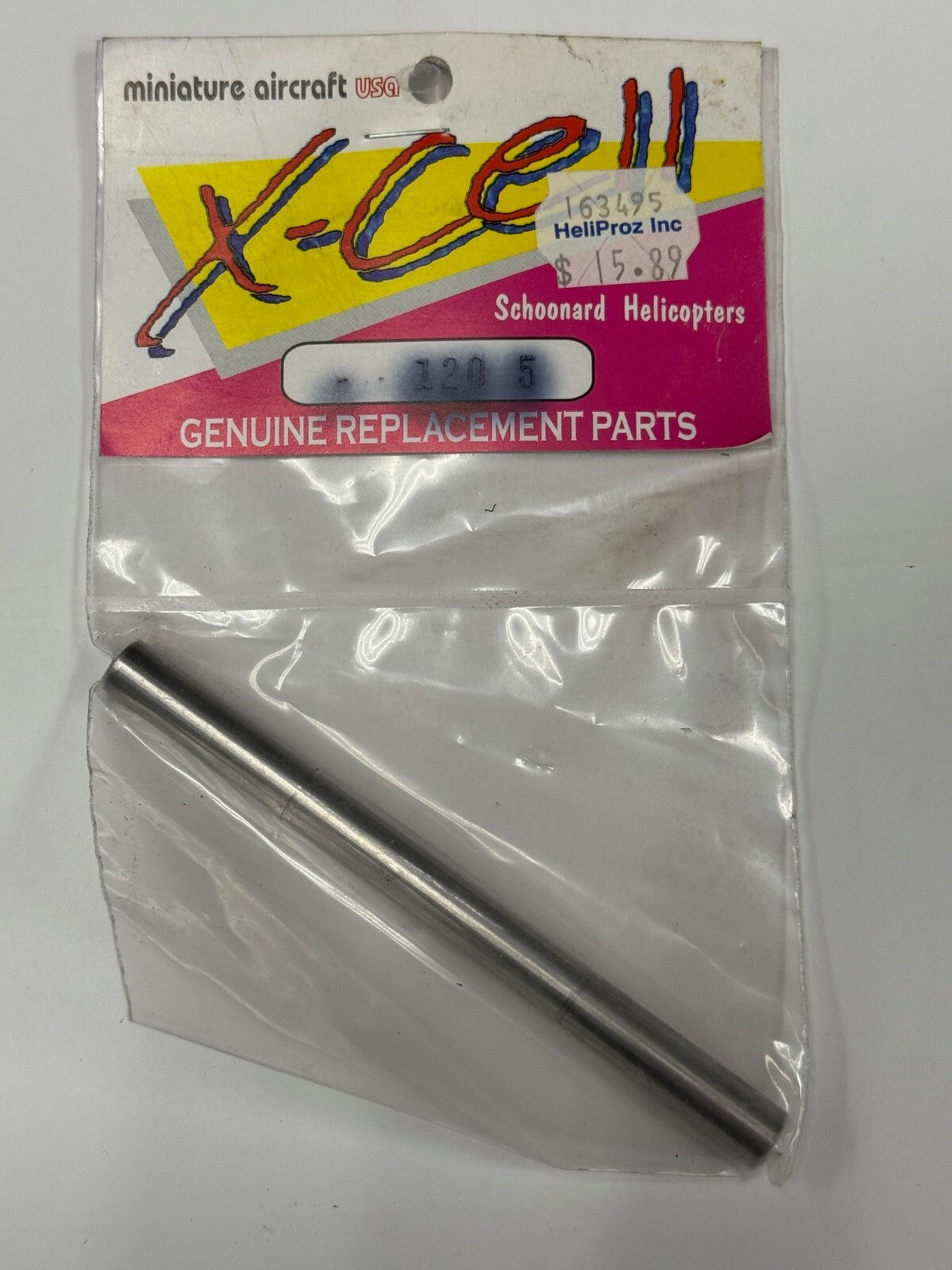 Miniature Aircraft Xcell X-Cell 1205 120-5 Head Axle Feathering Shaft Spindle