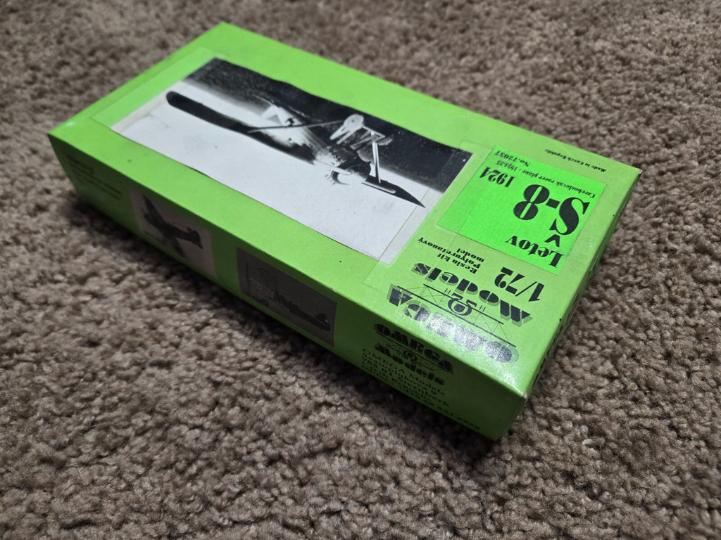 Omega Models 1/72 Plastic Model Letov S-8 Resin Model Kit New in Box