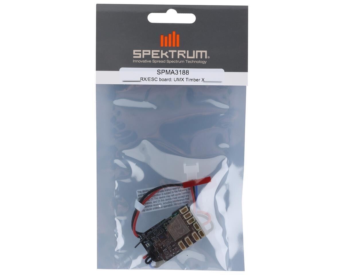 Eflite E-flite UMX Timber X Main Control Board Receiver /ESC / Servos SPMA3188