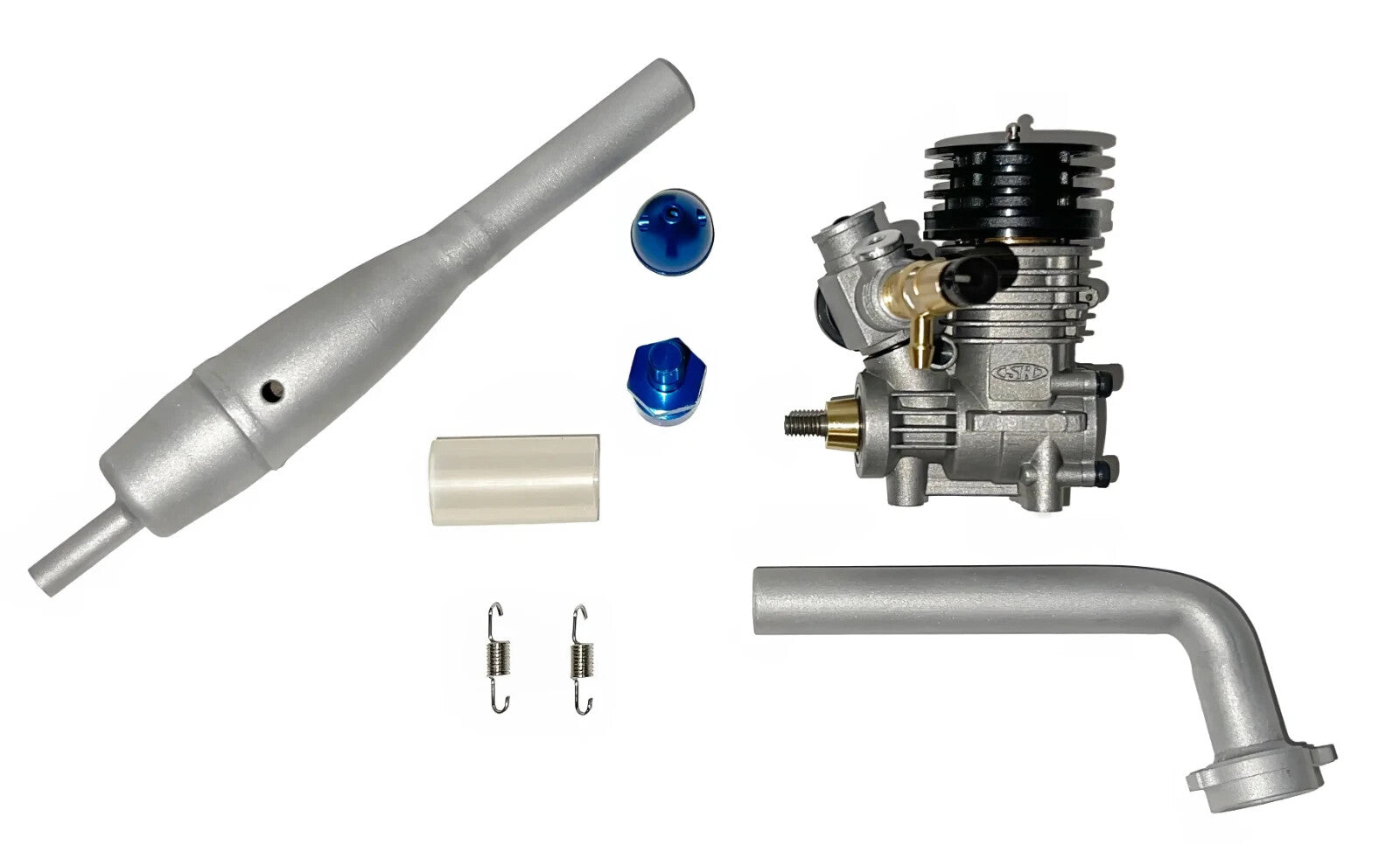 SH .07 07 Side Exhaust Nitro RC Remote Control Airplane 2-Stroke Engine