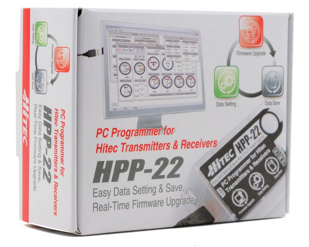 Hitec HPP-22 PC Interface RC Transmitter / Receiver Programmer HRC44470
