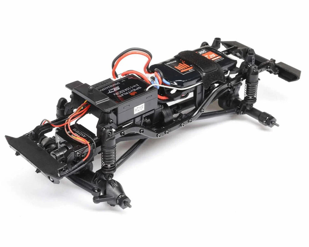 Axial AXI00002V3T4 SCX24 V3 RTR Ready To Run Jeep Wrangler Unlimited Body Green